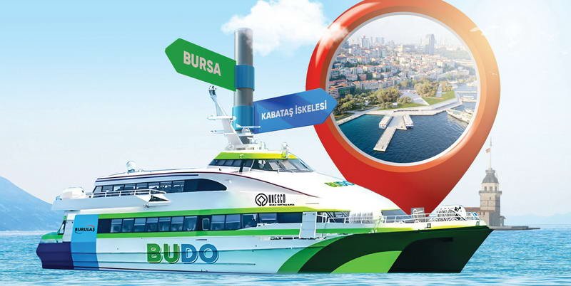 Bursa Büyükşehir Belediyesi iştiraklerinden BURULAŞ tarafından işletilen Bursa Deniz Otobüsleri