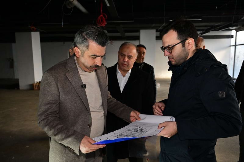 Yıldırım Belediyesi tarafından ilçeye kazandırılacak olan Bağlaraltı Kadın Spor Merkezi