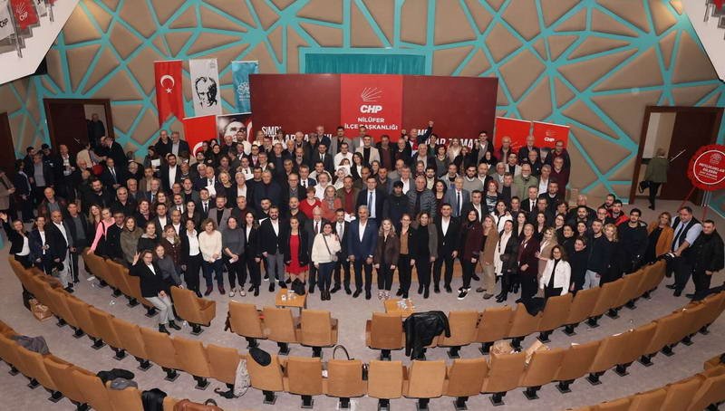 Cumhuriyet Halk Partisi Nilüfer İlçe Başkanlığı tarafından düzenlenen Mahalle Temsilcileri