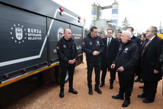 Bursa'nın dirençli ve sürdürülebilir bir kent olması adına projeler geliştiren