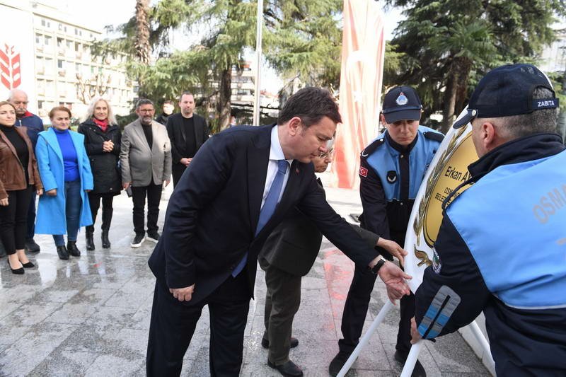 Osmangazi Belediye Başkanı Erkan Aydın, Ulu Önder Mustafa Kemal Atatürk