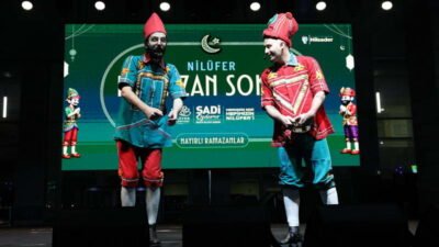 Nilüfer Belediyesi tarafından geleneksel hale getirilen Nilüfer Ramazan Sokağı, açıldı.