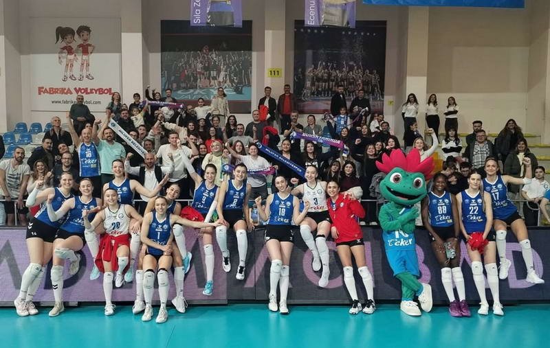 Vodafone Sultanlar Ligi’nin 22. haftasında seyircisi önünde Kuzeyboru Spor Kulübü’nü