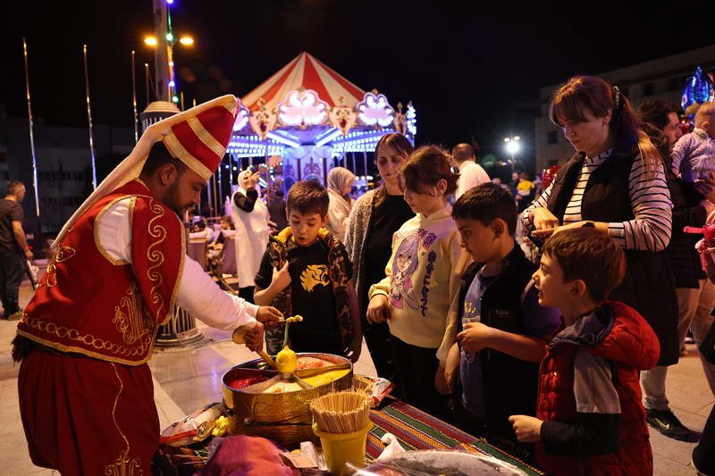 Nilüfer Belediyesi Halk Evi önünde kurulacak olan Nilüfer Ramazan Sokağı,