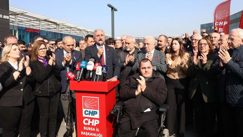 CHP Bursa İl Başkanı Nihat Yeşiltaş 19 Mart süreciyle yaptığı
