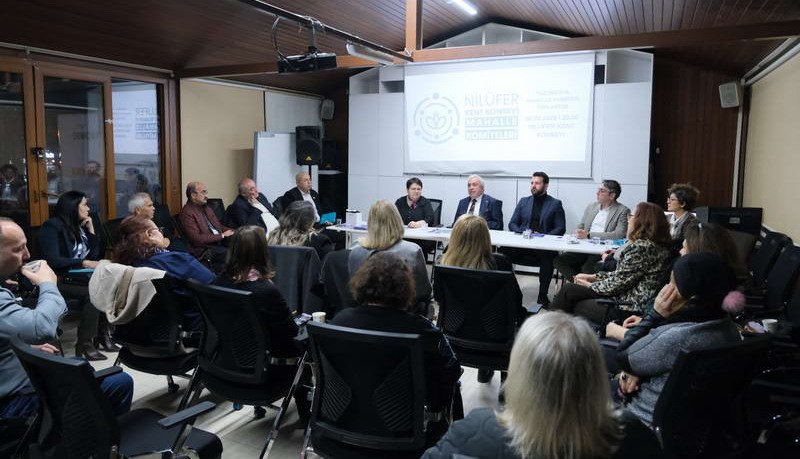 Nilüfer Belediye Başkanı Şadi Özdemir, Yüzüncüyıl Mahallesi’nde hayata geçirilmesi planlanan