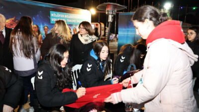 Vodafone Sultanlar Ligi’nde Bursa’yı başarıyla temsil eden Nilüfer Belediyespor Eker