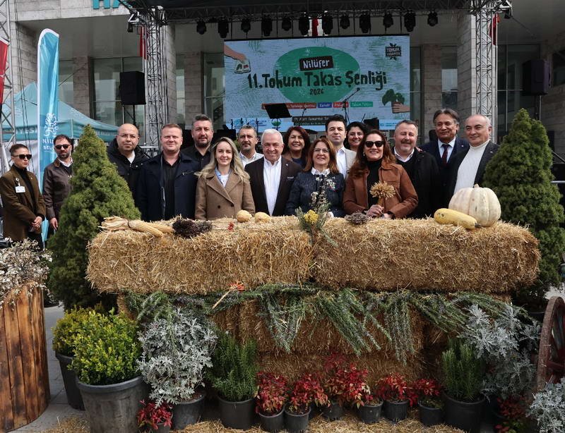 Nilüfer Belediyesi’nin düzenlediği 11. Tohum Takas Şenliği’nde 30 farklı çeşitten