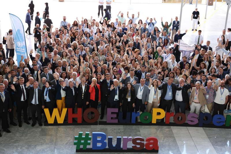 Dünya Sağlık Örgütü (DSÖ) Avrupa Sağlıklı Şehirler Ağı’nda belediye başkanları