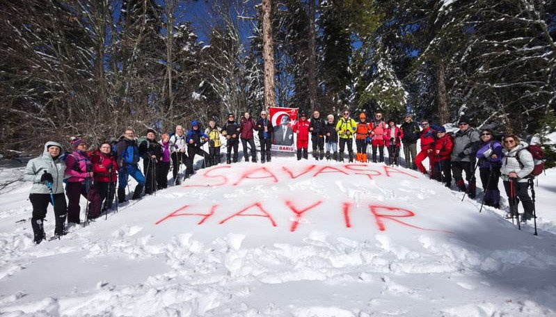 Sınır Tanımayan Dağcılar Spor Kulübü, Uludağ’ın Dolubaba mevkiinden başlayarak Karabelen