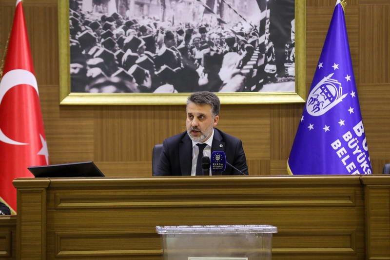 Bursa Büyükşehir Belediye Meclisi’nin olağanüstü toplantısında Başkanvekilliğine Şahin Biba seçildi.