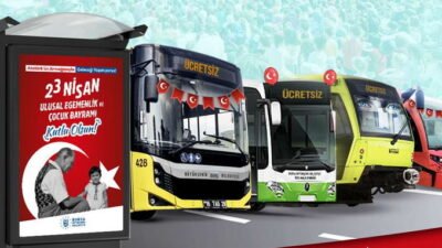  Bursa Büyükşehir Belediyesi, 23 Nisan Ulusal Egemenlik ve Çocuk Bayramı’nın