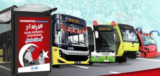  Bursa Büyükşehir Belediyesi, 23 Nisan Ulusal Egemenlik ve Çocuk Bayramı’nın