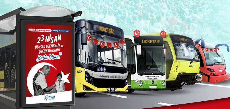  Bursa Büyükşehir Belediyesi, 23 Nisan Ulusal Egemenlik ve Çocuk Bayramı’nın