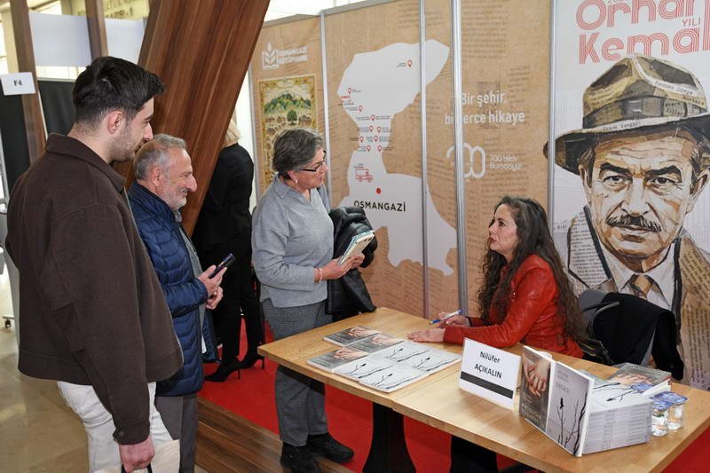 Bursa’da kültür ve edebiyatın önemli buluşma noktalarından biri olan TÜYAP