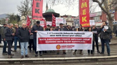 NATO’nun 77’nci kuruluş yıl dönümünde Emek Parti Bursa İl Örgütü