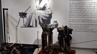 Bursa Ressam Şefik Bursalı Sanat Galerisi, Çerkes el sanatlarının en