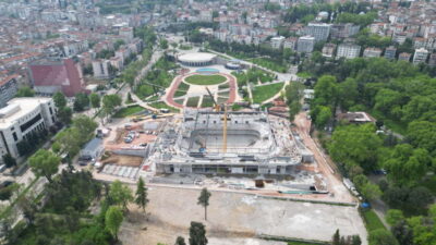 Bursa Büyükşehir Belediyesi tarafından tekrar ayağa kaldırılan kentin simge yapılarından