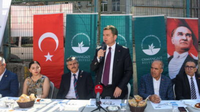 Halkla iç içe bir yönetim anlayışı benimseyen Osmangazi Belediye Başkanı