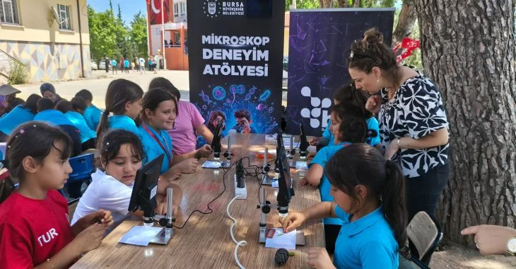 Bursa Büyükşehir Belediyesi, Milli Eğitim Bakanlığı’na bağlı köy okullarında düzenlediği