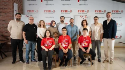 FKM Eğitim Kurumları, öğrencileri Derya Vatansever, Enes Nam ve Furkan