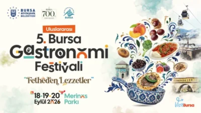 Bursa Büyükşehir Belediyesi tarafından düzenlenen Uluslararası 5. Bursa Gastronomi Festivali,
