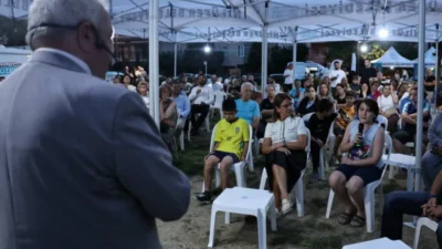 Nilüfer Belediye Başkanı Şadi Özdemir, Beşevler sakinleriyle bir araya geldi.