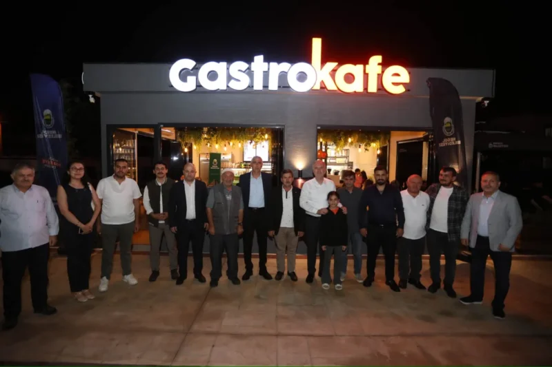 İnegöl Belediyesi’nin modern kafe konseptiyle oluşturduğu ve “Zamanın Tadı” sloganıyla