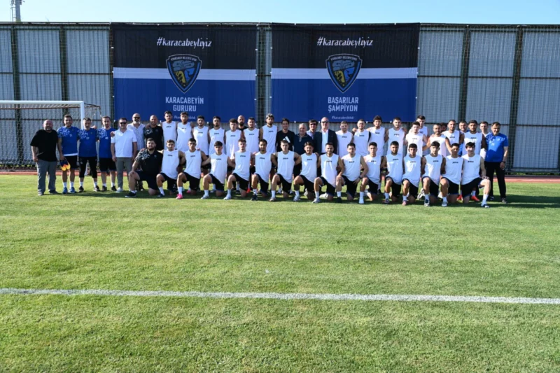 Karacabey Belediyespor, 2026-2027 sezonunun startını düzenlenen törenle verdi. Birlik, beraberlik