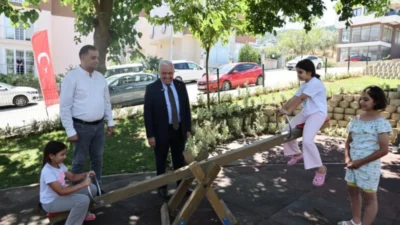 Nilüfer Belediyesi, Çalı Mahallesi’nde 3 bin 424 metrekare alan üzerine