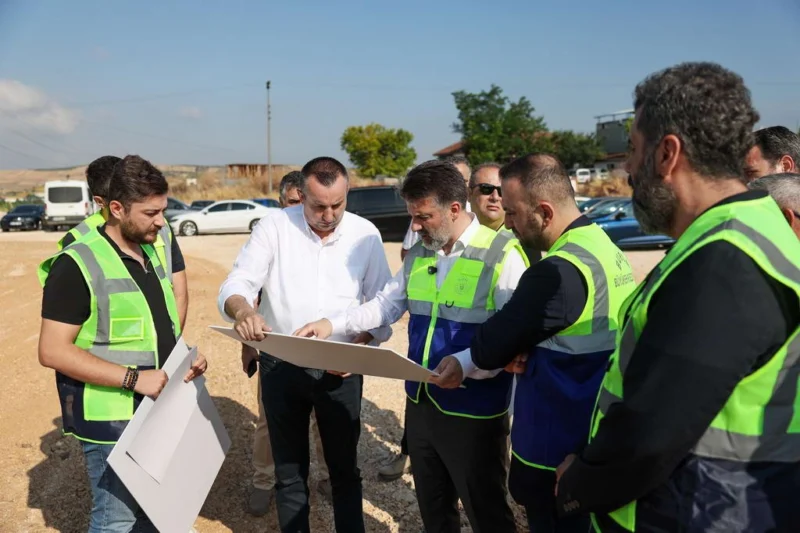 Bursa Büyükşehir Belediyesi Başkan Vekili Şahin Biba, Nilüfer’de yeni imar