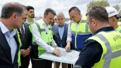 Bursa Büyükşehir Belediyesi Başkan Vekili Şahin Biba, ‘Geçit Köprüsü ve