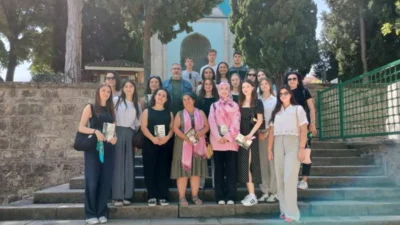 Osmangazi Belediyesi’nin düzenlediği “Tanpınarname Atölyeleri” kapsamında gençler, Ahmet Hamdi Tanpınar’ın