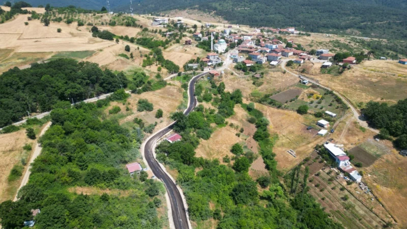  Bursa Büyükşehir Belediyesi, Orhaneli ilçesinin Göktepe Mahallesi sınırları arasında yer