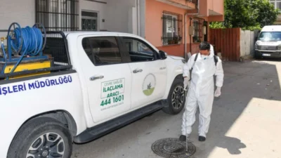 Osmangazi Belediyesi, yaz aylarında artış gösteren haşere ile mücadele kapsamında