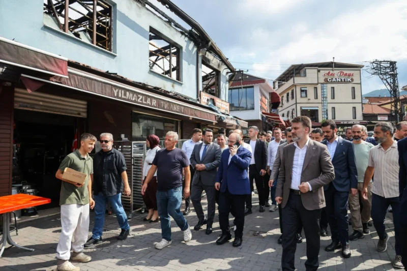 Bursa Büyükşehir Belediyesi, 30 Haziran’da meydana gelen yangından etkilenen Kayhan