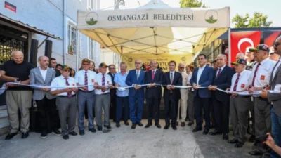 Osmangazi Belediyesi'nin "Her mahalleye bir kütüphane" vizyonu doğrultusunda Hisar Arkeopark