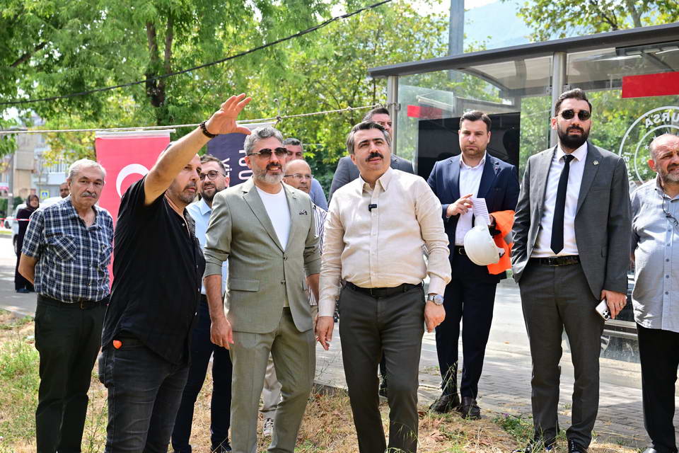 Yıldırım Belediyesi’nin, özel sektör eliyle sinandede mahallesi’nde gerçekleştirdiği kentsel dönüşüm