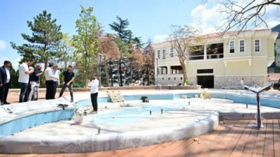 Yıldırım Belediyesi’nin Mollaarap’ta hayata geçirdiği Fevziye Parkı ve Osman Fevzi