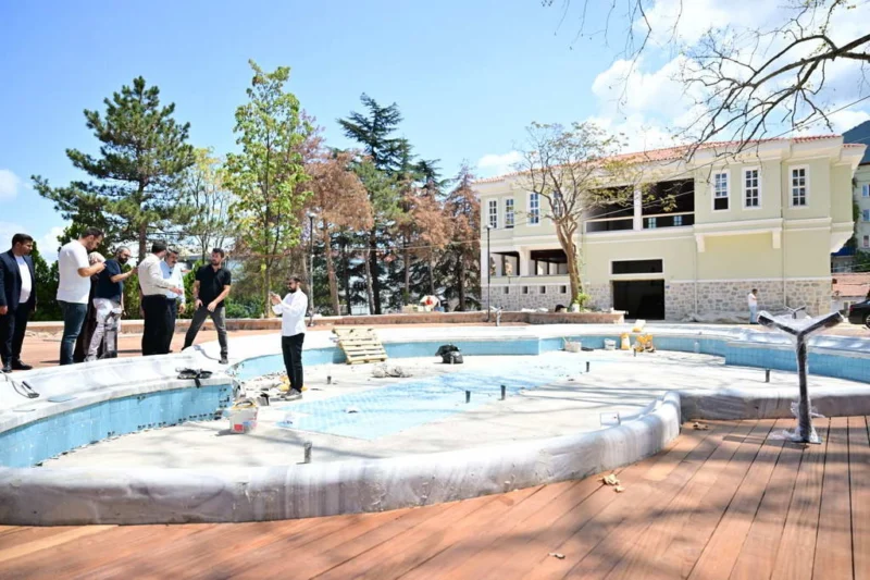 Yıldırım Belediyesi’nin Mollaarap’ta hayata geçirdiği Fevziye Parkı ve Osman Fevzi