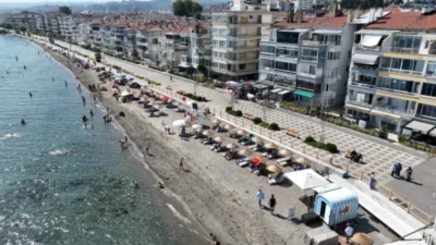 Mudanya Belediyesi’nin yeni hizmeti Plaj Mudanya’nın ilk adresi Güzelyalı’da açıldı.