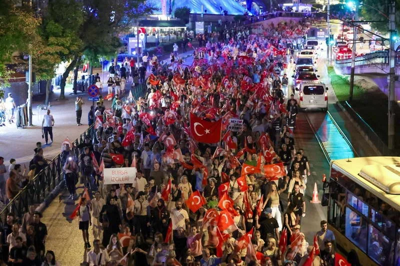Bursa Büyükşehir Belediyesi tarafından 30 Ağustos Zafer Bayramı’nın 104’üncü yıl