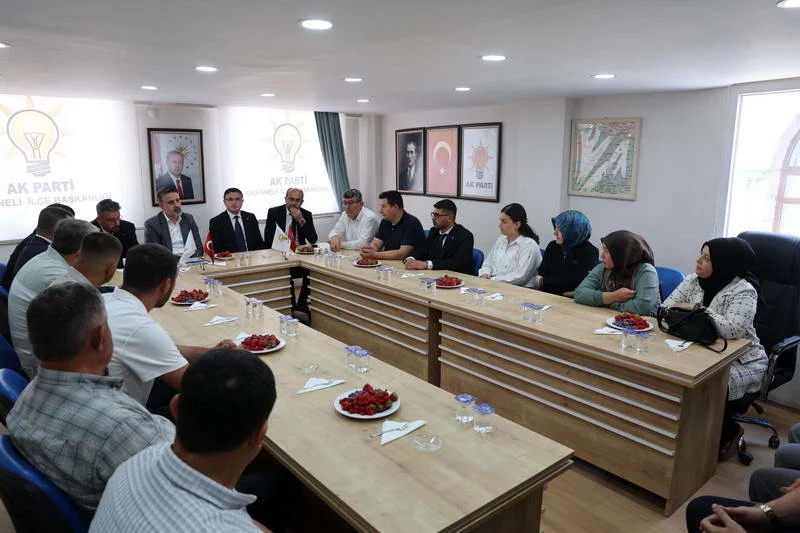 Bursa Büyükşehir Belediyesi Başkan Vekili Şahin Biba, Orhaneli ilçesini ziyaret