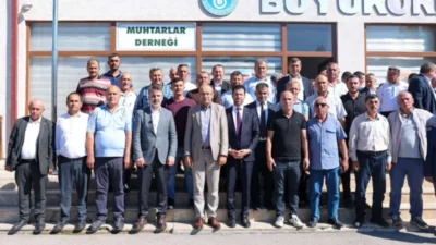 Bursa Büyükşehir Belediyesi Başkan Vekili Şahin Biba, ilçe ziyaretleri kapsamında