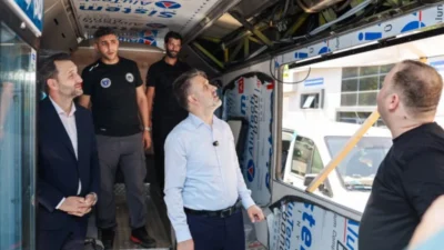Bursa Büyükşehir Belediyesi Başkan Vekili Şahin Biba, olası afetlere hazırlık