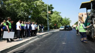 Bursa Büyükşehir Belediyesi Başkan Vekili Şahin Biba, Osmangazi ilçesine bağlı