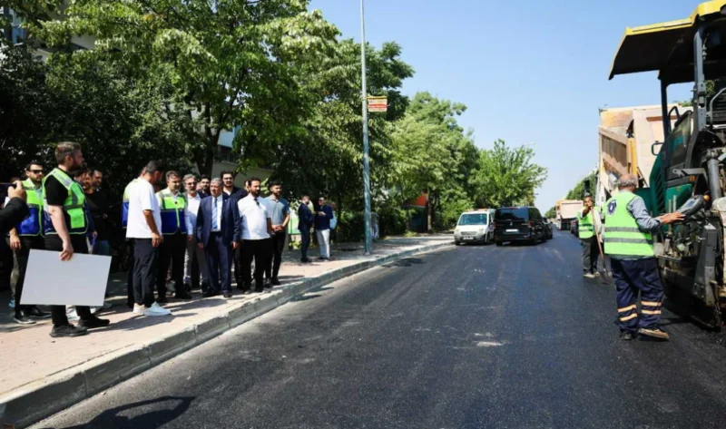 Bursa Büyükşehir Belediyesi Başkan Vekili Şahin Biba, Osmangazi ilçesine bağlı