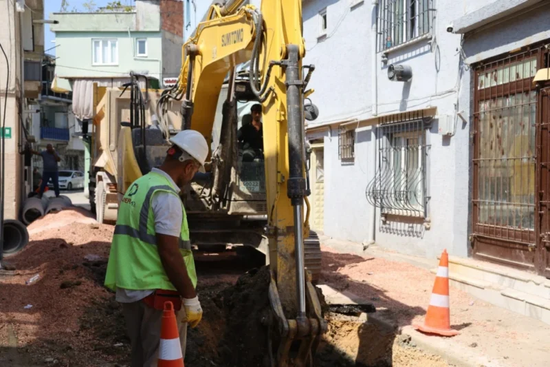 Bursa Büyükşehir Belediyesi, il genelinde sürdürdüğü altyapı ağını güçlendirme çalışmaları