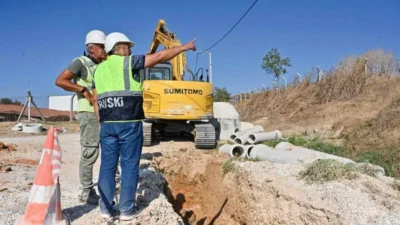 Bursa Büyükşehir Belediyesi, Yenişehir’in 5 mahallesinde gerçekleştirdiği toplam 7.600 metrelik