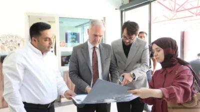 İnegöl Belediyesi’nin TÜBİTAK iş birliğinde hayata geçirdiği Bilim Merkezi için